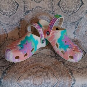 Crocs multi pastel colored for men or women